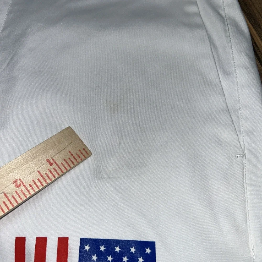 Nike Golf Standard Fit Dri Fit‎ Men's 32 Golf Shorts, American Flag USA Summer